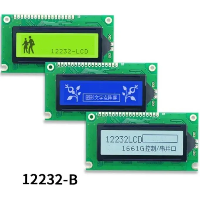 ال سی دی گرافیکی LGM 12232 lcd نور زمینه آبی